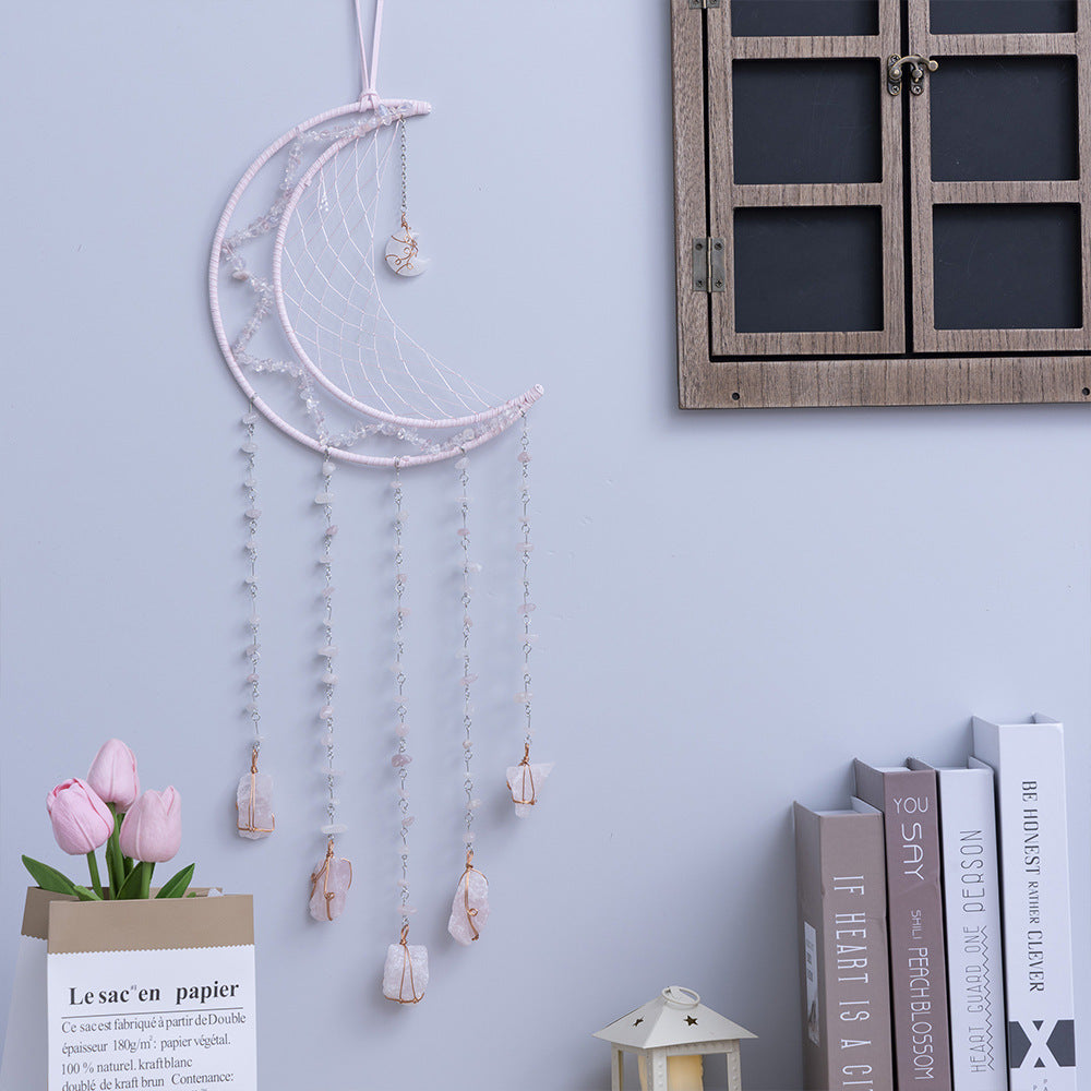 Natural Stone Crystal Tassel Dream Suncatcher MK2ZCAS6H7HLS139
