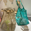 Solid Color Transparent Mesh Storage Bag 8BW6BOB79L