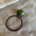 Retro Acetate Rose Elastic Hair Tie MK2BLW6W6HHT14