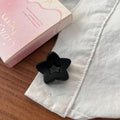 Minimalist Solid Color Hollow Star Hair Clip 8AS6HCP390L