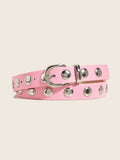 Trendy Punk Style Studded Leather Waist Belt MK2LEEP6W6JBT26