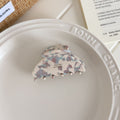 Vintage Star Pattern Acetate Non Slip Hair Clip 8AS6HCP365L