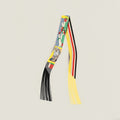 Floral Tassel Silk Scarf - DippedShop Wholesale - #7459