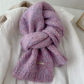 Solid Color Knit Scarves - DippedShop Wholesale - #1603