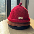 Rolled Cuff Knit Beanie - DippedShop Wholesale - #6147