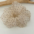 Polka Dot Mesh Organza Scrunchie 6W6HSR462