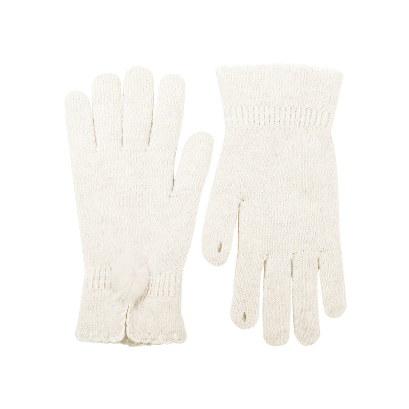 Wool Blend Touch Screen Gloves - DippedShop Wholesale - #9283