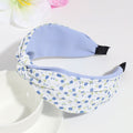 Cute Floral Print Bowknot Wide Headband MK2PIM6W6HBD77