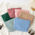 Solid Color Corduroy Large Capacity - DippedShop Wholesale - #8755