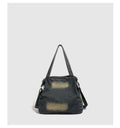 Retro Washed Large Capacity Denim Handbag 6W10BBG1336