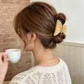 Striped Hair Claw - DippedShop Wholesale - #2403