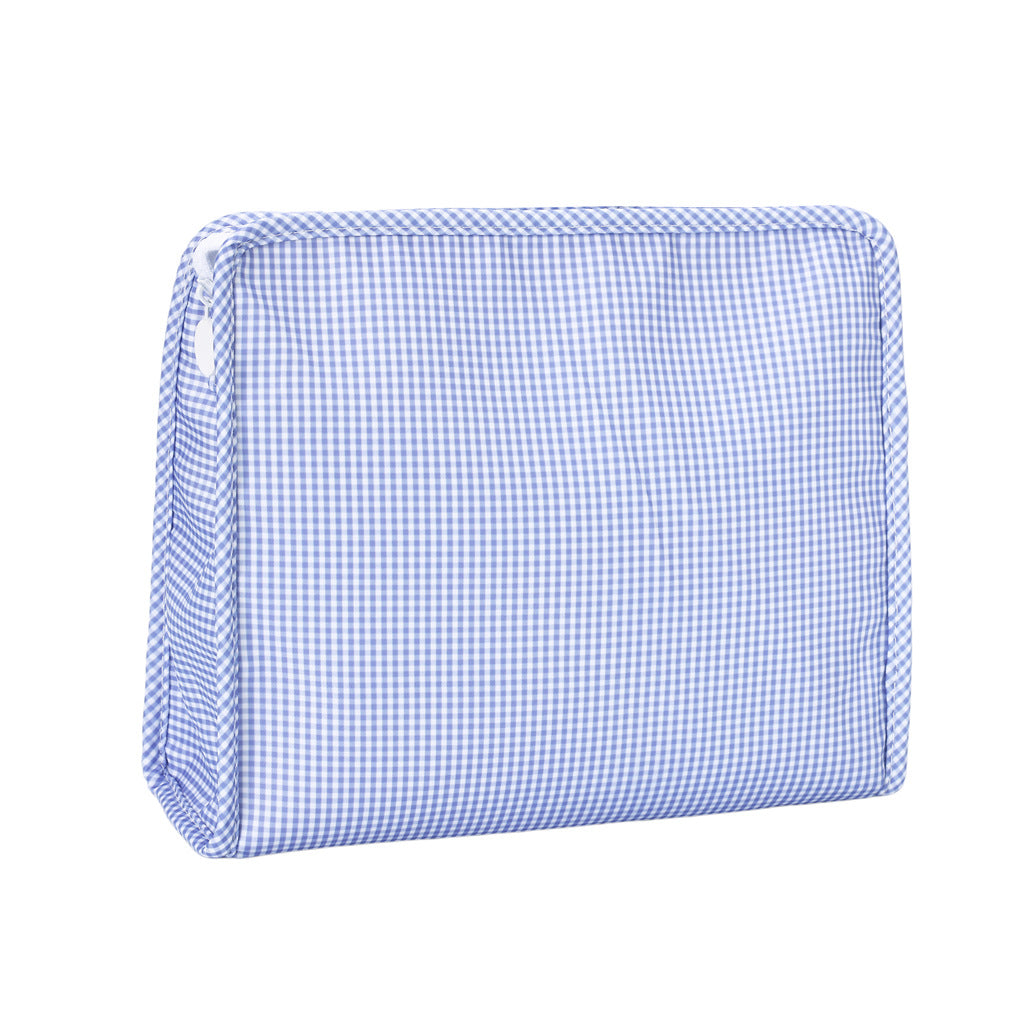 Minimalist Plaid Pattern Large Capacity Cosmetic Bag 6C5CO279