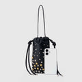 Fashion Metal Studded Bucket Bag Handbag 6W10BBG1385