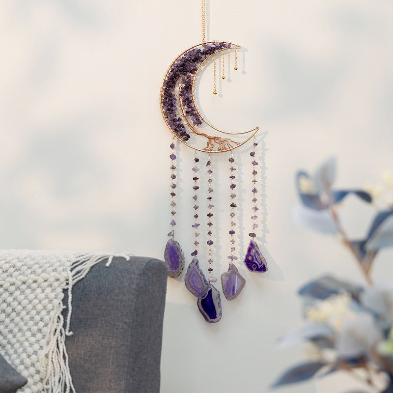 Tree of Life Moon Dream Catcher Suncatcher MK2CZAS6H7HLS82