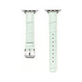 Slim Solid Color Leather Watch Band 6W6JWA124