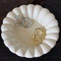 Twisted Texture Hoop Earrings - DippedShop Wholesale - #4019