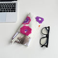 Floral Quilted Cosmetic Bag - DippedShop Wholesale - #0643