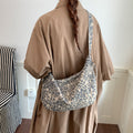 Leopard Print Hobo Shoulder Bag - DippedShop Wholesale - #1427