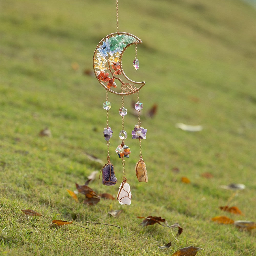 Crystal Tassel Suncatcher - DippedShop Wholesale - #7987