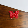 Cute Rhinestone Butterfly No Crease Hair Clip 8AS6HCP332T