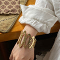 Retro Irregular Wave Acrylic B - DippedShop Wholesale - #0755