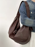 Slouchy Crescent Large Capacity Hobo Shoulder Bag 6W10BBG2015