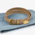 Casual Braid Woven Leather Ski - DippedShop Wholesale - #4531