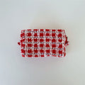 Trendy Christmas Snowflake Knitted Cosmetic Bag 6W10BOB1344