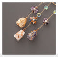 Colorful Stones Moon Dream Catcher Suncatcher MK2CZAS6H7HLS84