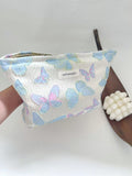 Butterfly Embossed Portable Travel Coametic Bag MK2BW6W10BOB405