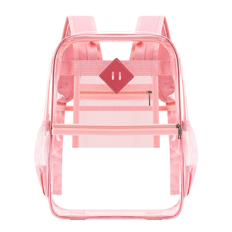 Minimalist Transparents PVC Waterproof Backpack 6S10BBG1477