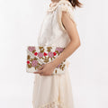 Boho Floral Beaded Handbag - DippedShop Wholesale - #0307