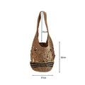 Vintage Straw Crochet Bag - DippedShop Wholesale - #0547