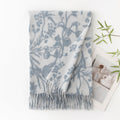 Stylish Floral Print Winter Scarf 6W6NSW307