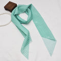 Cute Polka Dots Print Silk Scarf 6W6NSI198