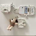 Cute Floral Print Card Case Wa - DippedShop Wholesale - #3107