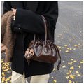 Vintage Pleated Crossbody Bag - DippedShop Wholesale - #5459