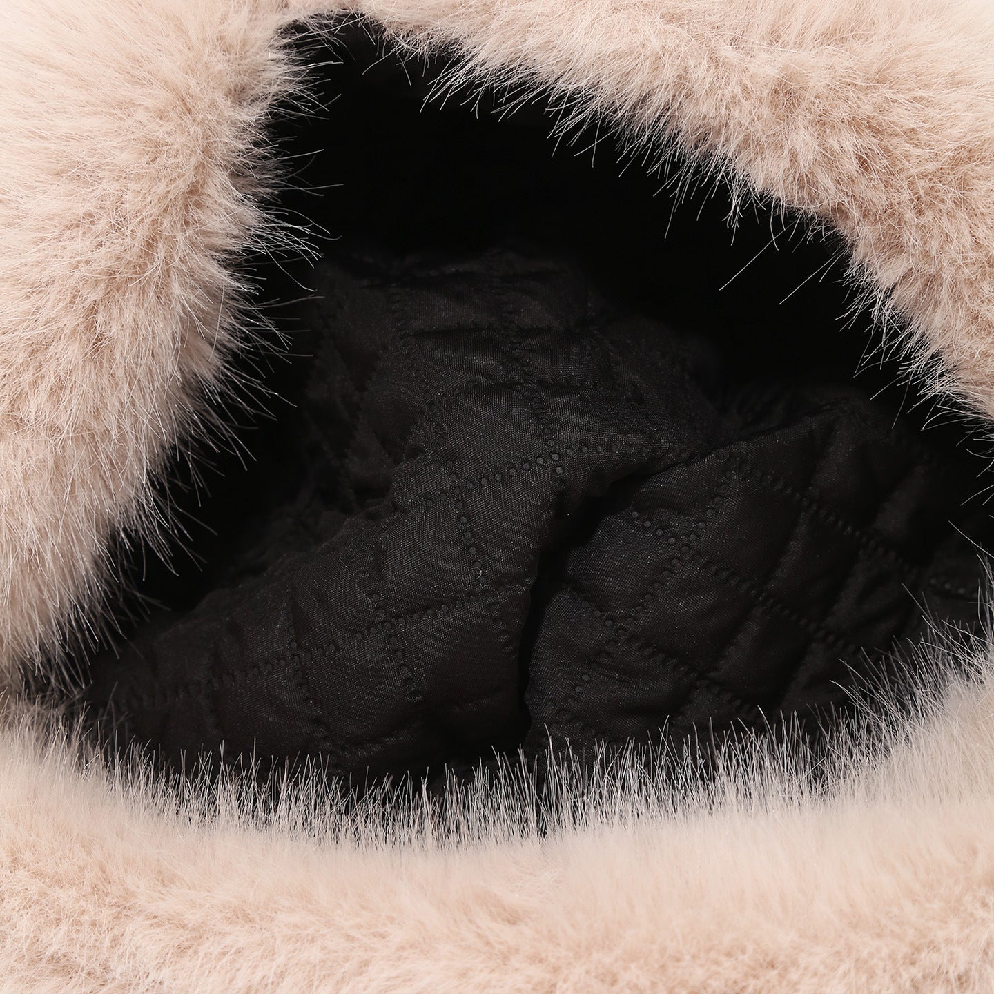 Fashion Solid Color Fuzzy Faux Fur Trapper Hat 6W6HAT530