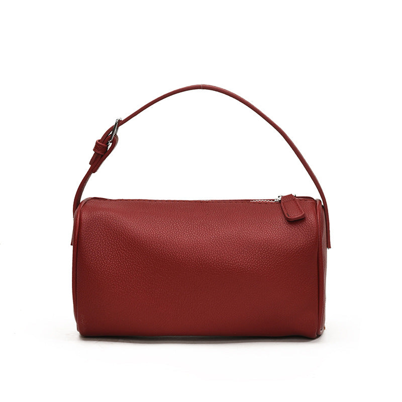 Minimalist Solid Color PU Handbag Crossbody Bag 6W10BBG1891