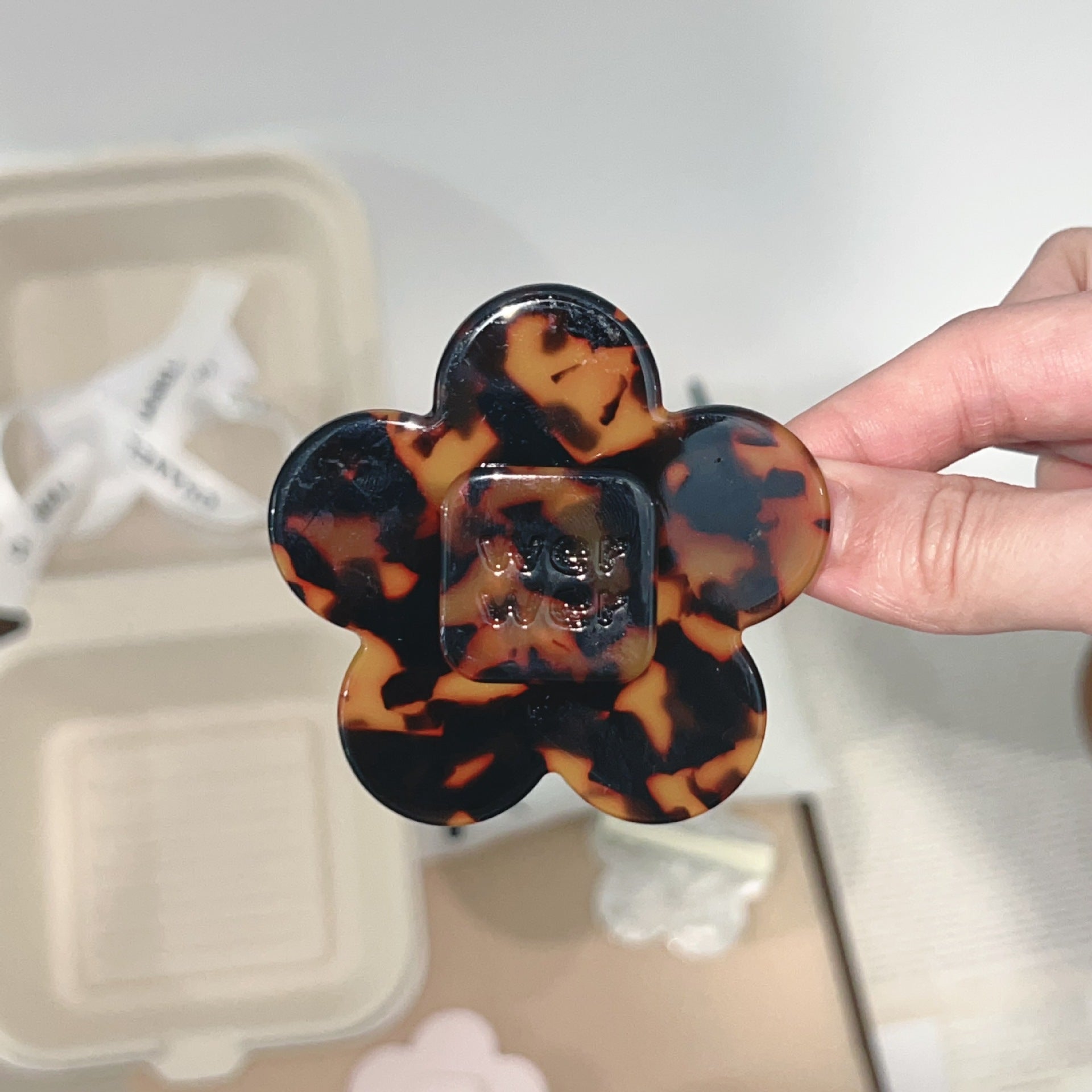 Sweet Bowknot Letter No Bend Hair Clip MK2PM6W6HCP02