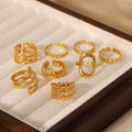 Geometric Statement Ring - DippedShop Wholesale - #9171