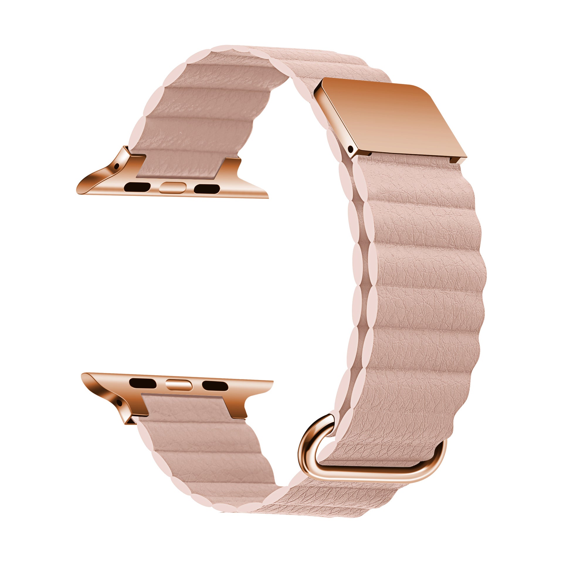 Litchi Texture PU Leather Magnetic Watch Band 6W6JWA133