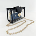 Minimalist Jelly Clear Square Tote Bag 6W10BBG1963