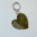 Stylish Love Heart Shape Glitter Hair Combs MK2BLM6C5CB71