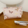 Butterfly Jacquard Travel Toiletry Cosmetic Bag MK2BW6W10BOB399