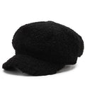 Vintage Faux Lamb Plush Warm Baseball Cap 6W6HAT924