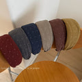 Polka Dot Wide Headband - DippedShop Wholesale - #0035