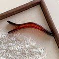 Cute Jelly Acrylic Curved Duckbill Hair Clip 6W6HCP1650
