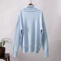High Collar Loose Sweater - DippedShop Wholesale - #9411