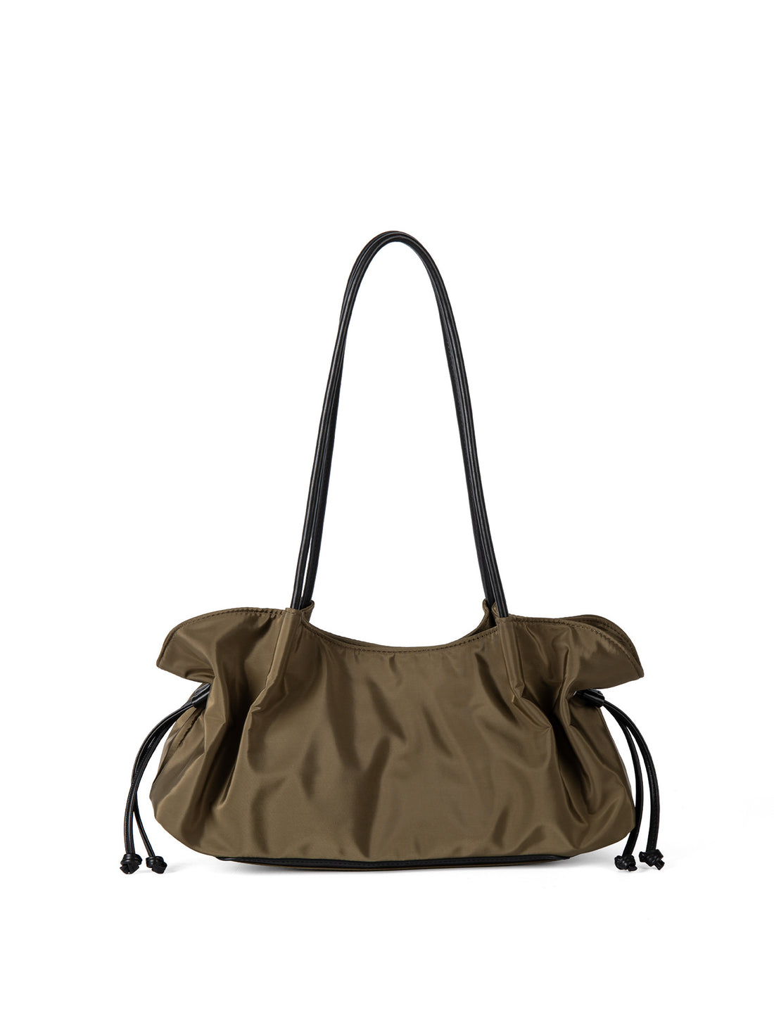 Drawstring Ruffled Shoulder Bag - DippedShop Wholesale - #2019